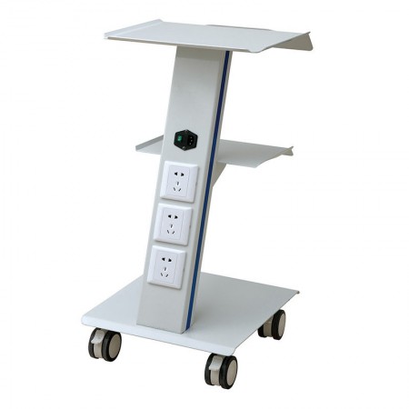 Beweegbare stalen kar Trolley Medische Trolly Spa Salon apparatuur voor de arts tandarts