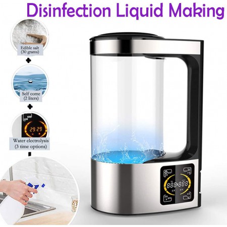 2000ML Draagbare Desinfectievloeistof Die Machine Zelfgemaakte Desinfectiemiddelmachine Maakt