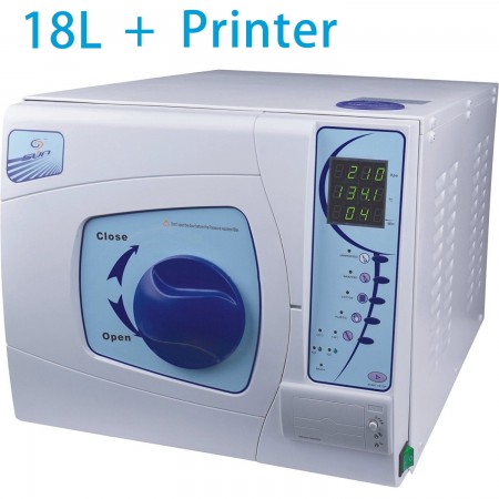 Sun® SUN-II-D 18L autoclaafsterilisator Vacuümstoom met printer