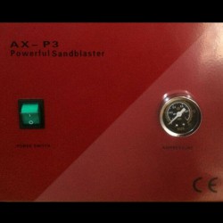 Tandheelkundige laboratorium Recyclable Zandstraler Machine Lab apparatuur  AX-P3