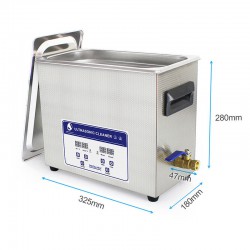 6.5L Ultrasone Reiniger Ultrasone Oplossing Sieraden Boord Boord Van Het Pisinstrumenten Onderdelen