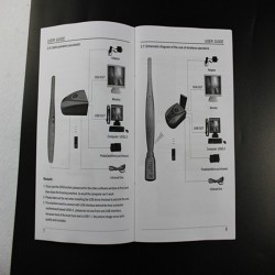 Tandheelkundige intraorale camera Draadloos Hoge resolutie WIFI (MD750AW) 2MP MD750 MD307