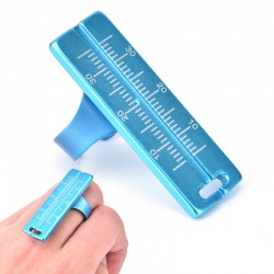 5 stks tandheelkundige vinger linialen span maatregel schaal endodontische wortelkanaalbehandeling