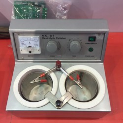 Aixin AX-D1 tandheelkundige laboratorium elektrolytische polijstmachine met twee waterbadapparatuur