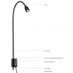 KWS KD-2003W-3 Hoge helderheid Tandheelkundige Verlichting Medisch Onderzoek Licht