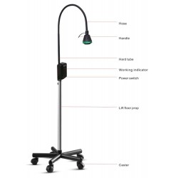 KWS KD-200-35W 35W halogeen vloersteun medisch Onderzoekslicht