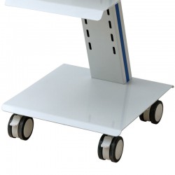 Beweegbare stalen kar Trolley Medische Trolly Spa Salon apparatuur voor de arts tandarts