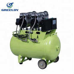 Greeloy® GA-82 Oilless Tandheelkundige luchtCompressor Dubbele motor