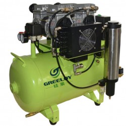 Greeloy® GA-82Y Tandheelkundige Compressor Olievrij met droger