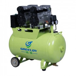 Greeloy® GA-83 Tandheelkundig luchtCompressor Olievrij Met Silent Cabinet