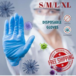100 stks / doos Wegwerp Nitril Handschoenen Waterdichte Onderzoek Handschoenen Ambidexter Voor Medische Huis Handschoene