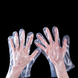 1000 / 2000pcs Plastic Wegwerphandschoenen Voor Restaurantkeuken BBQ Milieuvriendelijke Voedselhandschoenen Fruit Groent