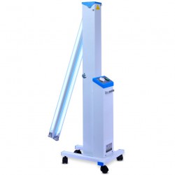 FY® 30DC Mobiele Medische Uv+Ozon Ontsmetting Auto Ultraviolette Lamp Sterilisator Trolley Philips Uv Lampen Buis 30W×2