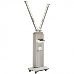 FY Mobiele UV + Ozon Desinfectielamp RVS Trolley Met Infrarood Sensor 120W-220W