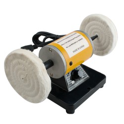 Draagbare mini polijstmachine bufferpolijstmachine voor tandtechnisch laboratorium