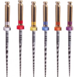 6 stuks tandvijl SCF Niti legering roterende superbestanden