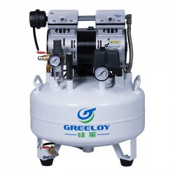 Greeloy® Tandheelkundige olievrije luchtCompressor met Silent Cabinet GA-61X