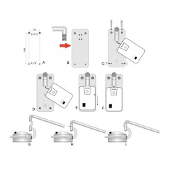 KWS® 36W Wandmontage Mondelinge Led Chirurgisch Verlichting KD-202D-3B