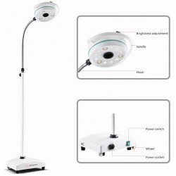 KWS® KD-2012D-3 Mobiele staand tandheelkundige chirurgische lamp LED Schaduwloze Operatielamp Vloerstandaard