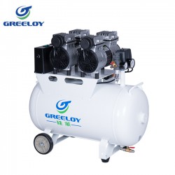 Greeloy GA-62 1.5HP 60L tandheelkundige luchtcompressor met terugslagklep