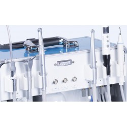 Greeloy® draagbare tandheelkundige Eenheid met luchtCompressor GU-P206 (met uithardingslicht en ultrasone scaler)