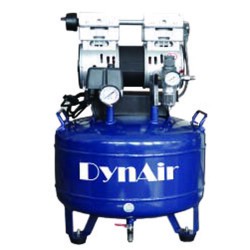 DYNAIR® DA5001 22L Tandheelkundige olievrije luchtCompressor Geruisloos Olievrij 115L/min