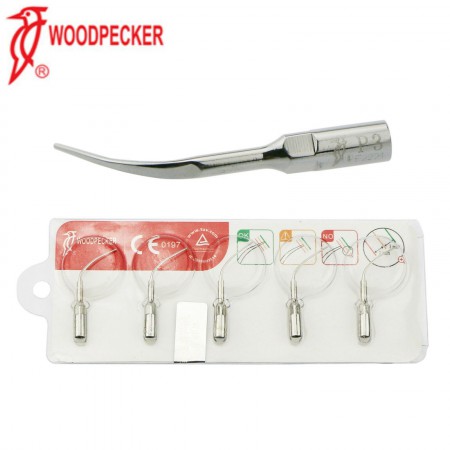 5 Pcs Woodpecker Tandheelkundige Ultrasone Scaler Parodontale Scaling Tip P3 ompatibel met EMS UDS