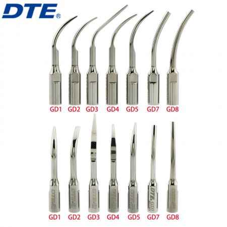 10 Stks Specht DTE Tandheelkundige supragingivale Scaling Ultrasone Scaler Tips compatibel met NSK SATELEC