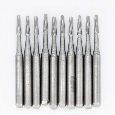 50 x Carbide frezen FG168/169/170/171/172/169L/170L/171L voor HP Handstuk