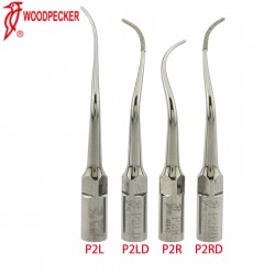 10Pcs Woodpecker Ultrasone scaler Tips Parodontaal P2L P2R P2LD P2RD compatibel met EMS UDS