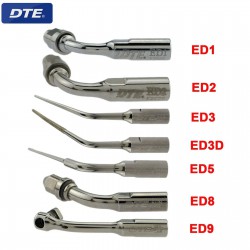 5Pcs Woodpecker DTE Tips voor ultrasone scaler endodontie ED1 ED2 ED3 ED5 ED5D ED8 ED9 compatibel met NSK Satelec