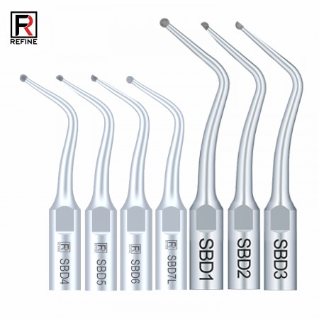 5Pcs Ultrasoon tips SBD1 SBD2 SBD3 SBD4 SBD5/6 SBDR SBDL SBD7L SBD7R compatibel met SATELEC NSK DTE