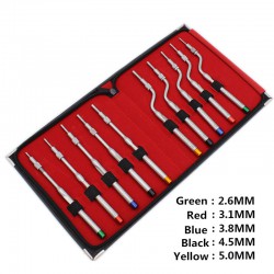 5 Stks/set Tandheelkundig Implantaat osteotoom instrument