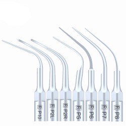 5Pcs Ultrasoon tips P2L P2R P2LD P2RD P5 P6 P7 P8 P10 P11 P12 P14L compatibel met Refine EMS Woodpecker scaler handstuk