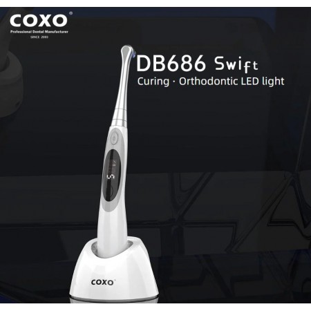 YUSENDENT COXO DB-686 Swift Orthodontie LED Draadloze Uithardingslamp med Kariesdetektering