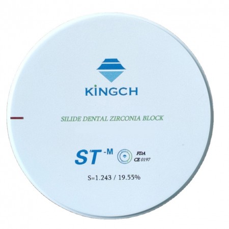 1 Stks ST-M meerlaagse Tandheelkundige Zirkonia Schijven CAD/CAM Keramische Blanco