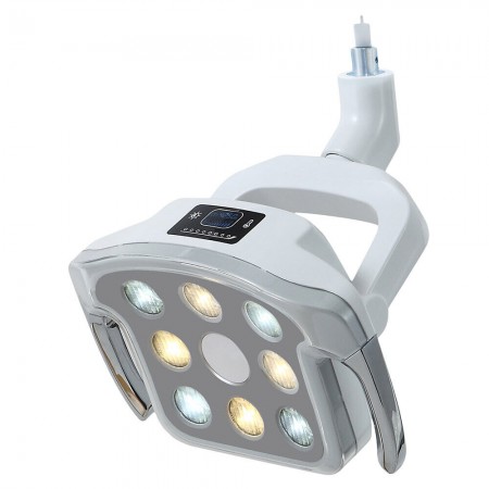 Tandartslamp LED-mondlamp Schaduwloze onderzoeksoperatielamp 8 LED voor tandartsstoel