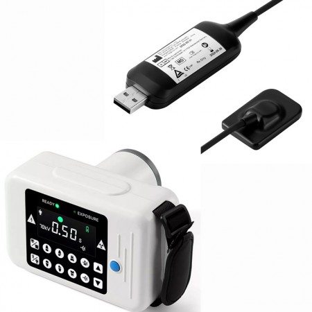 Draagbaar tandheelkundig röntgencamerasysteem en röntgensensor kit