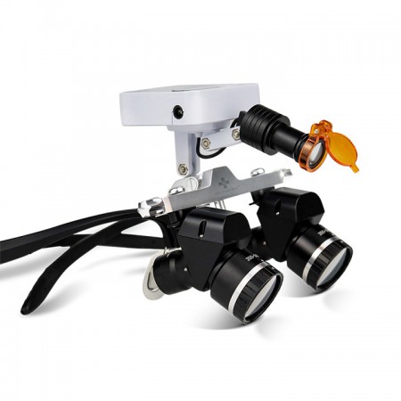 YWJ-MG11U 3.0X-5.0X Verstelbare ergonomische tandheelkundige medische Ergo chirurgische loep met 5W LED-koplamp