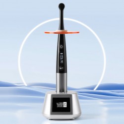 3H X-lite Q6 Tandheelkundige 1 sec draadloze LED-Uithardingslamp tandarts met lichtmeter metalen behuizing