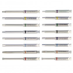 Implantaat‑schroevendraaiers hex implantaat abutment‑drivers RVS lang en kort