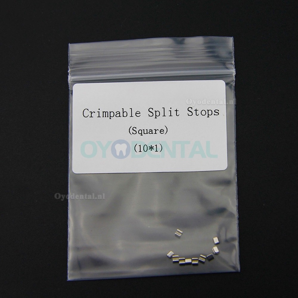 100 pcs Dental Orthodontisch Krimpbaar Split Stops Algemeen