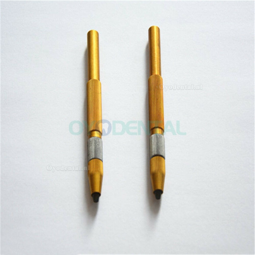 2 Pcs Domestic Sandblasting Pen voor tandheelkundige laboratorium apparatuur Zandstraler 0.8mm/1.2mm