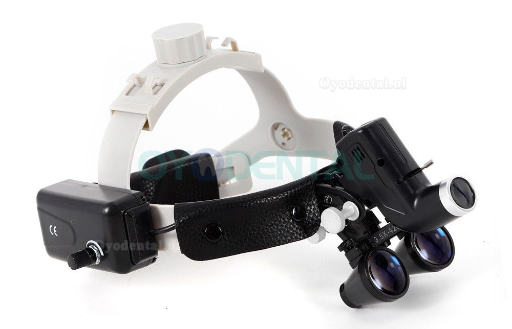 3.5X 5W Tandheelkundige Geleide Chirurgische Hoofdband Loep Met Licht Voor Otolaryngologie 3.5X 5W Tandheelkundige Geleide Chirurgische Hoofdband Loep Met Licht Voor Otolaryngologie