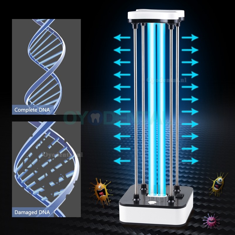 36W UV Sterilisator Timer Afstandsbediening Ultraviolet Licht Ozon UVC Ozon Desinfectielampen