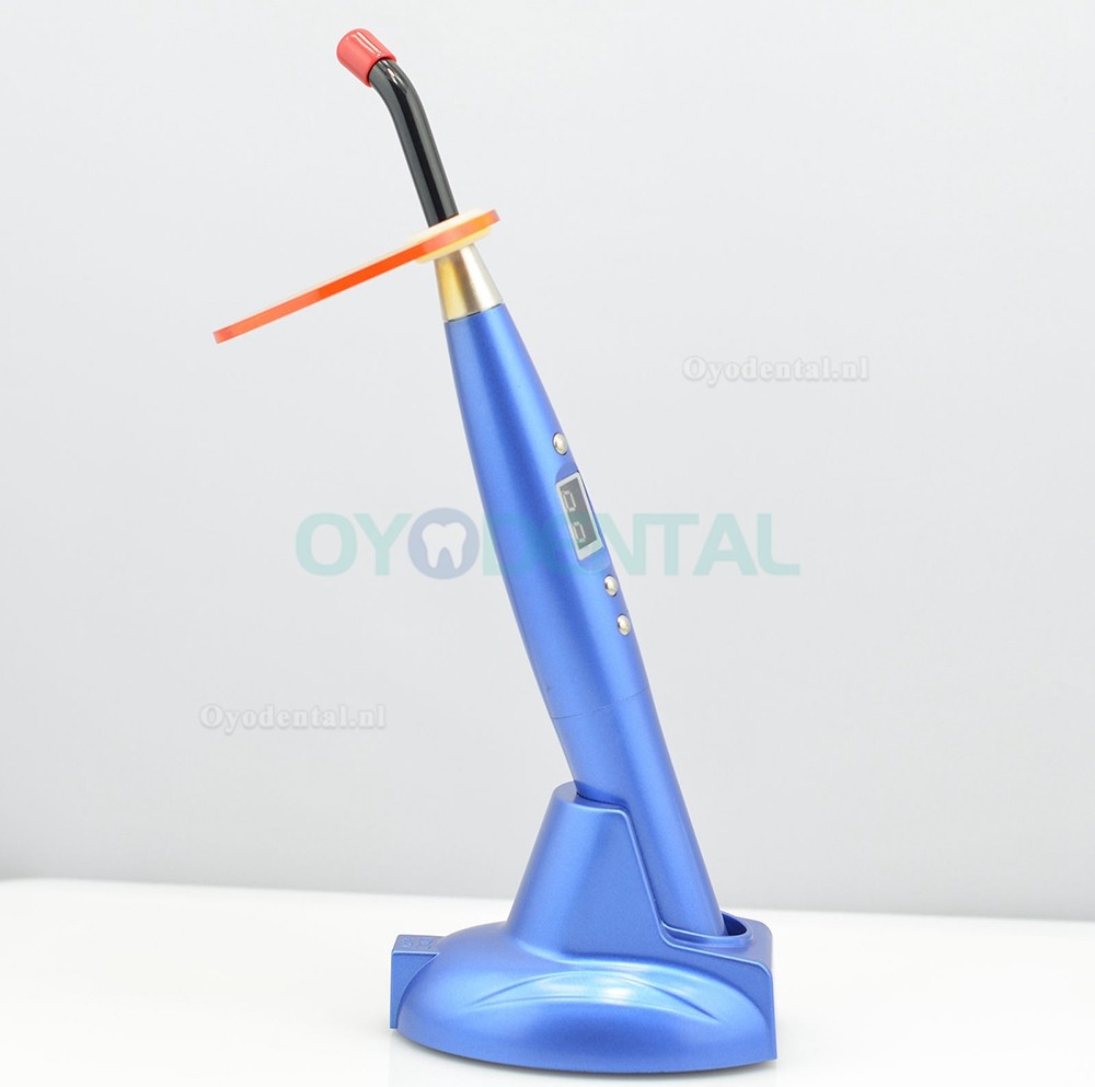 Tandheelkundige 5W draadloze draadloze LED-uithardingslamp 1500mw zwarte spechtstijl Tandheelkundige 5W draadloze draadloze LED-uithardingslamp 1500mw zwarte spechtstijl