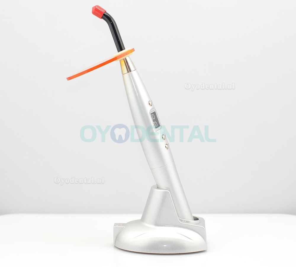 Tandheelkundige 5W draadloze draadloze LED-uithardingslamp 1500mw zwarte spechtstijl Tandheelkundige 5W draadloze draadloze LED-uithardingslamp 1500mw zwarte spechtstijl