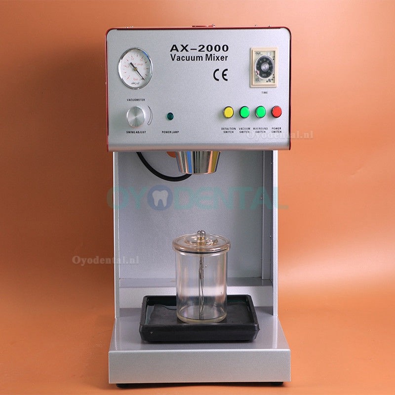 AX-2000B tandheelkundige laboratorium Vacuüm Mixer Vacuüm Mengmachine