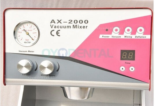 AX-2000C Dental Vacuüm Mixer Lab apparatuur met Ingebouwd Pump