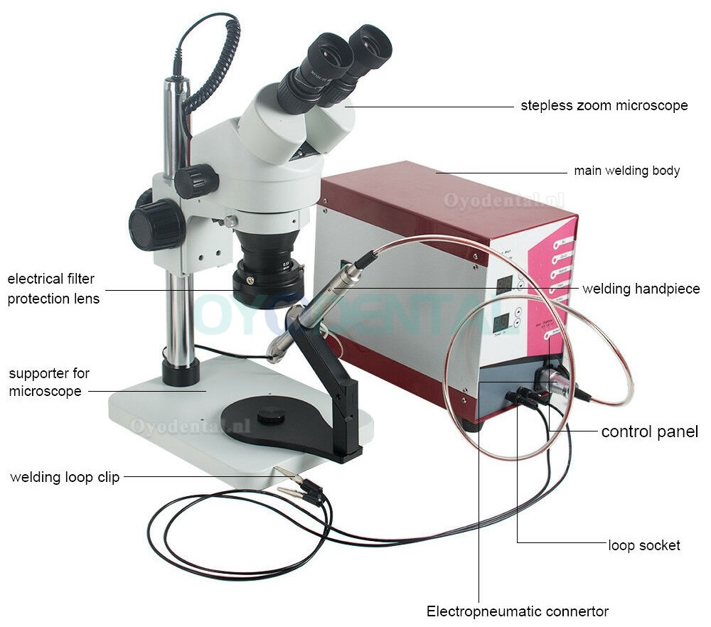 Aixin AX-AWM1 tandheelkundige laboratorium Argon-boog Puntlasmachine Lasser